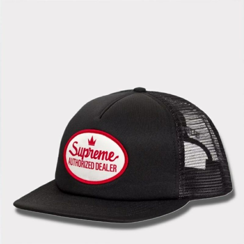 Supreme シュプリーム 2024AW Authorized Mesh Back 5-Panel Cap ブラック