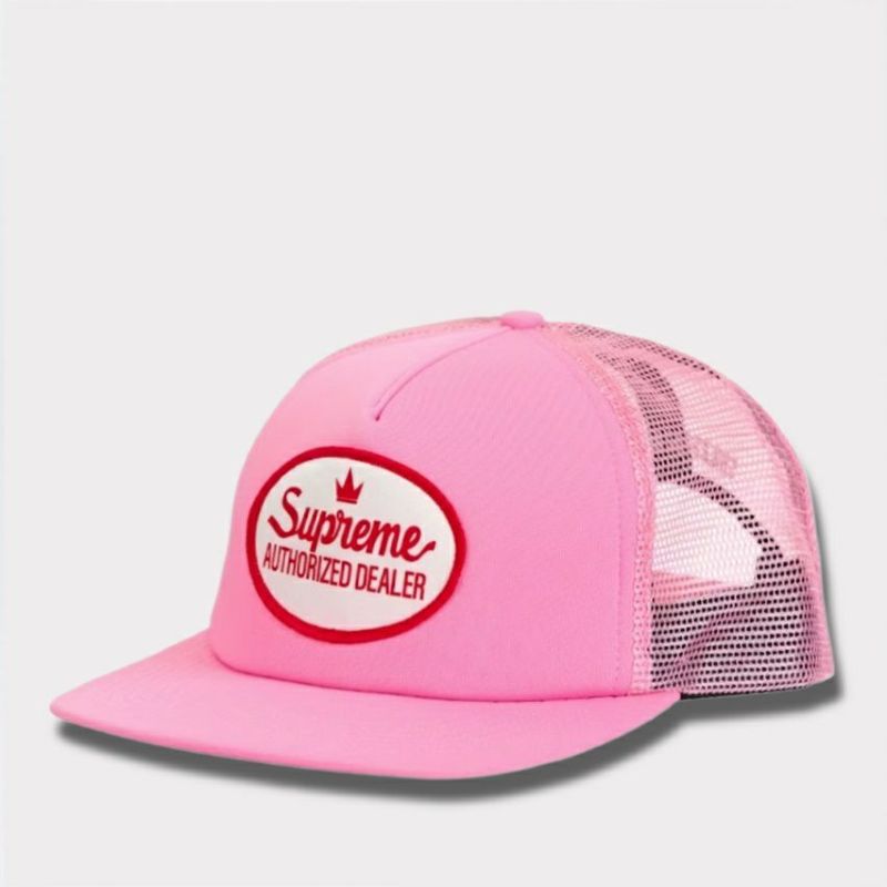 Supreme シュプリーム 2024AW Authorized Mesh Back 5-Panel Cap ピンク