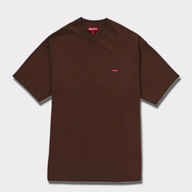  supreme 24aw 新作 Small Box Tee ブラウン　茶