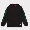 supreme Old English L/S Top ブラック