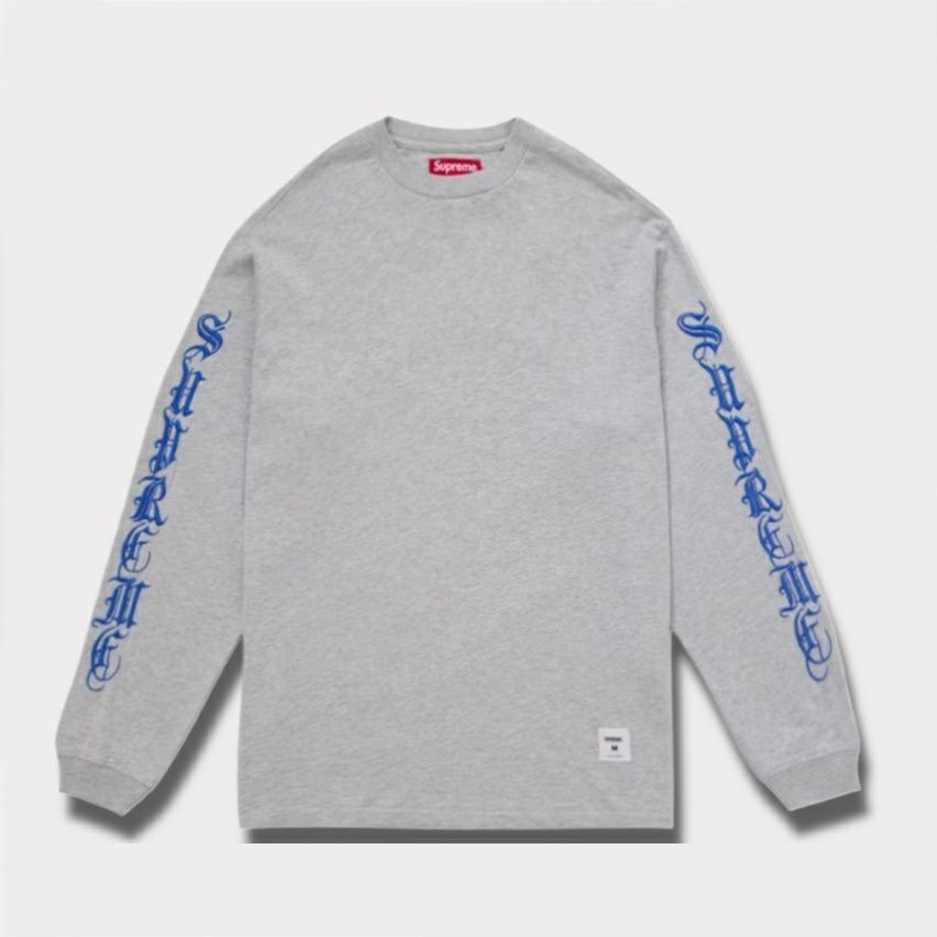 Supreme シュプリーム 2024AW Old English L/S Top オールド 