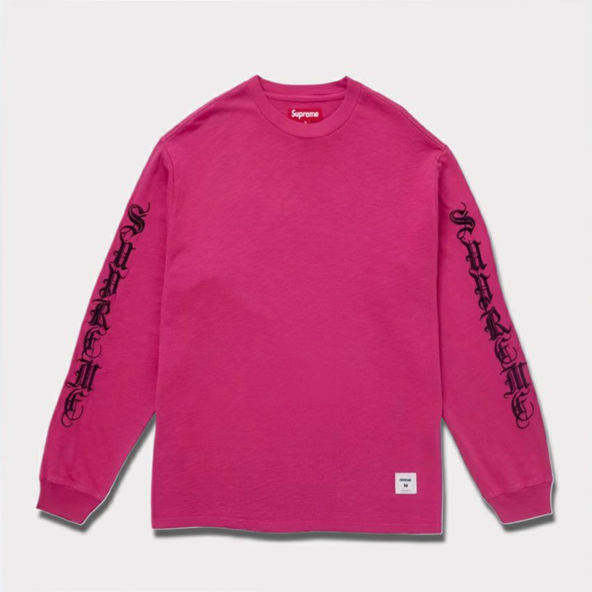 Supreme シュプリーム 2024AW Old English L/S Top オールド 