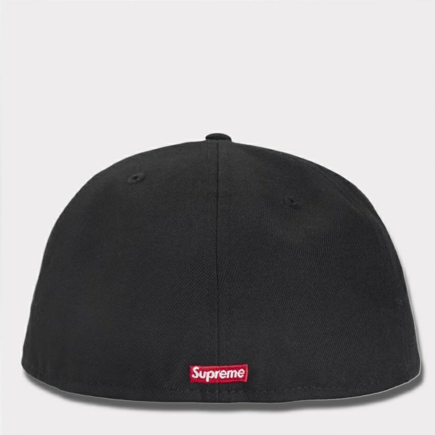 新作 Supreme シュプリーム 2024AW Screw Ball S Logo New Era スクリューボールSロゴニューエラ 帽子 ブラック 黒3