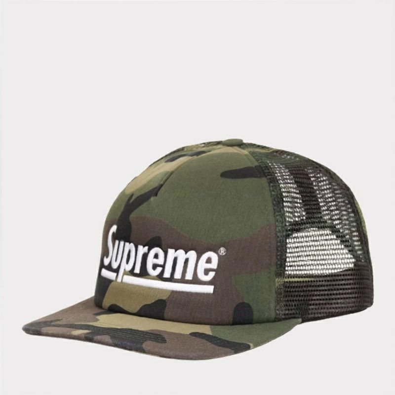 Supreme シュプリーム 2024AW Underline Mesh Back 5-Panel Cap アンダーラインメッシュバック5パネルキャップ