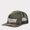 Supreme シュプリーム 2024AW Underline Mesh Back 5-Panel Cap アンダーラインメッシュバック5パネルキャップ　ウッドランドカモ