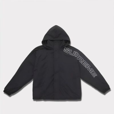 Supreme シュプリーム 2024AW Spellout Embroidered Track Jacket スペルアウトエンブロイダード トラックジャケット ブラック 黒