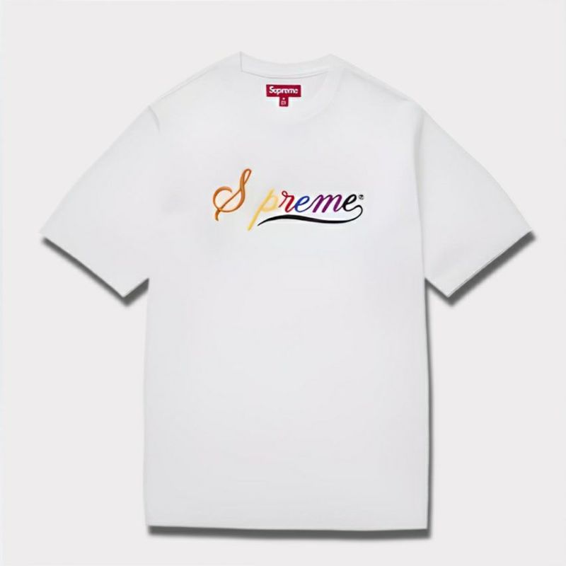 Supreme シュプリーム 2024AW Cursive S/S Top カーシブショートスリーブトップ Tシャツ ホワイト 白