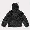 Supreme シュプリーム 2024AW Faux Fur Hooded Jacket　フォーファーフーデッドジャケット ブラック 黒