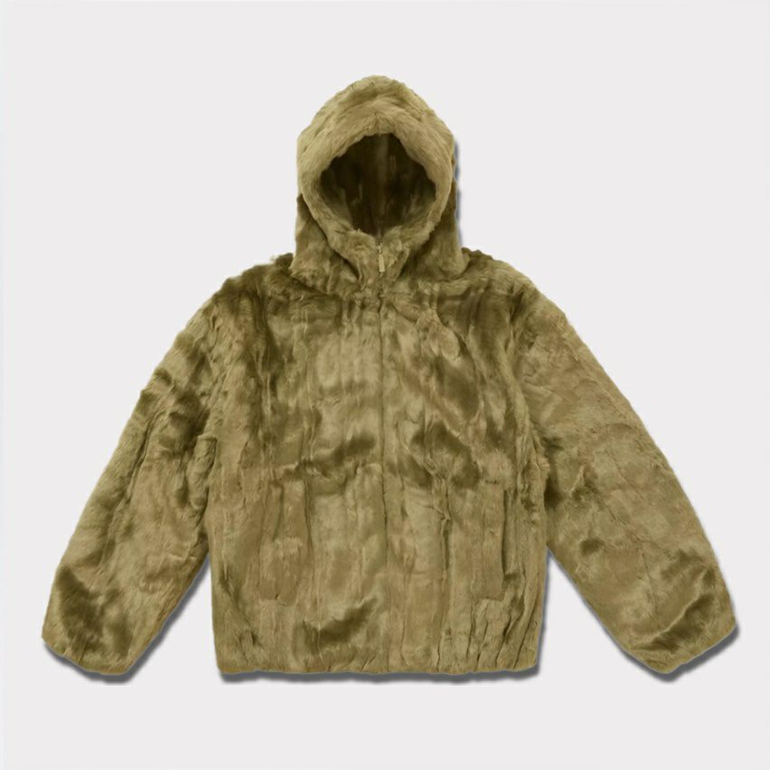Supreme シュプリーム 2024AW Faux Fur Hooded Jacket フォーファー 