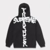 Supreme シュプリーム 2024AW Thrasher Zip Up Hooded Sweatshirt スラッシャージップアップフードパーカー ブラック 黒