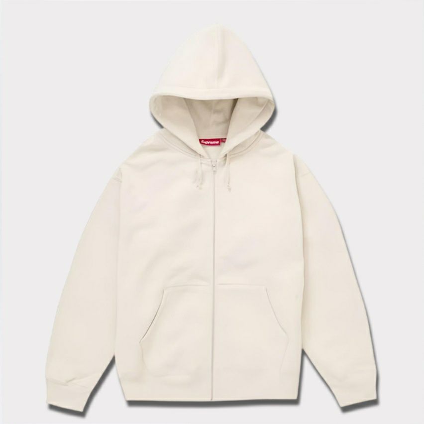 Supreme シュプリーム 2024AW Thrasher Zip Up Hooded Sweatshirt スラッシャージップアップフードパーカー ストーン