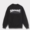 Supreme シュプリーム 2024AW Trasher Crewneck スラッシャークルーネック ブラック 黒