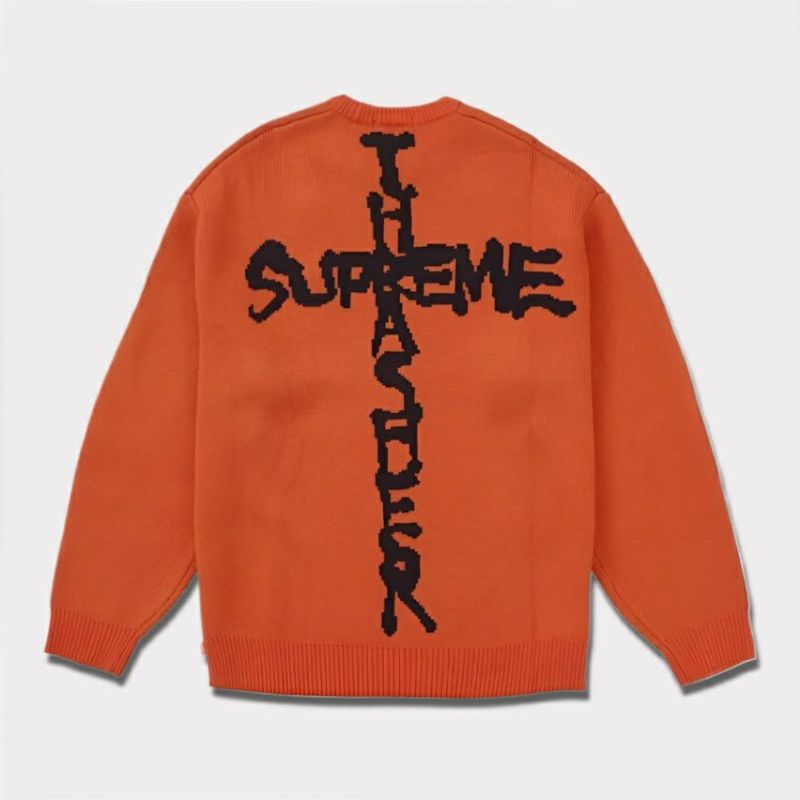 Supreme シュプリーム 2024AW Thrasher Sweater スラッシャーセーター オレンジ