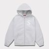 Supreme シュプリーム 2024AW S Logo Zip Up Hooded Sweatshirt Sロゴジップフードパーカー アッシュグレー　灰