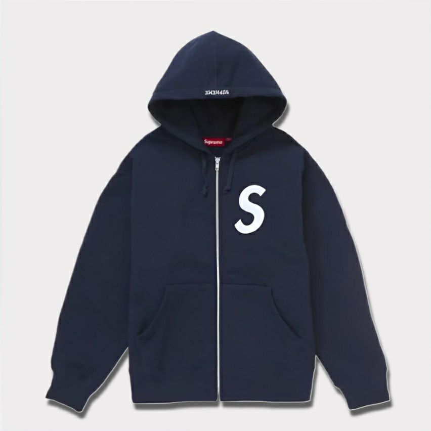 Supreme シュプリーム 2024AW S Logo Zip Up Hooded Sweatshirt Sロゴ 