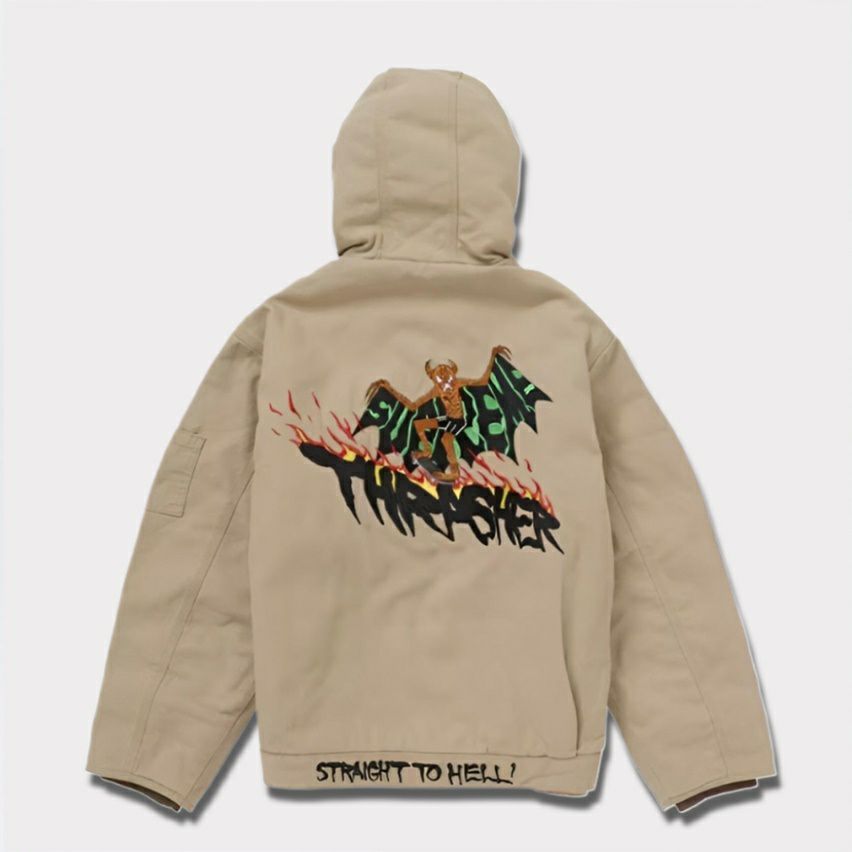 Supreme シュプリーム 2024AW Thrasher Hooded Work Jacket 