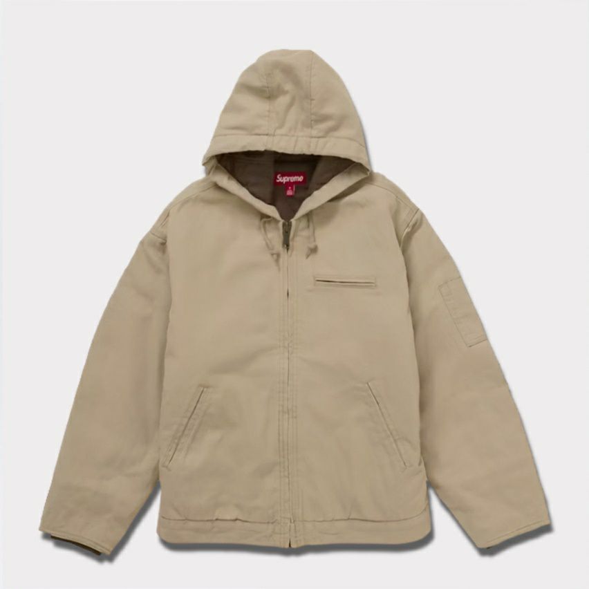 Supreme シュプリーム 2024AW Thrasher Hooded Work Jacket　スラッシャーフードワークジャケット タン