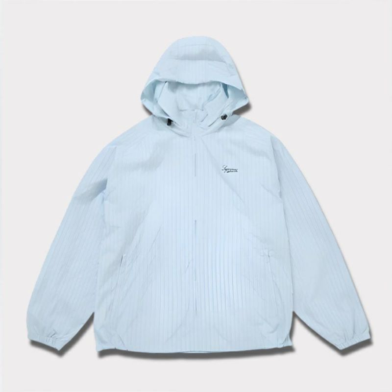 Supreme シュプリーム 2024AW Reflective Pinstripe Track Jacketリフレクティブピンストライプトラックジャケット ライトブルー