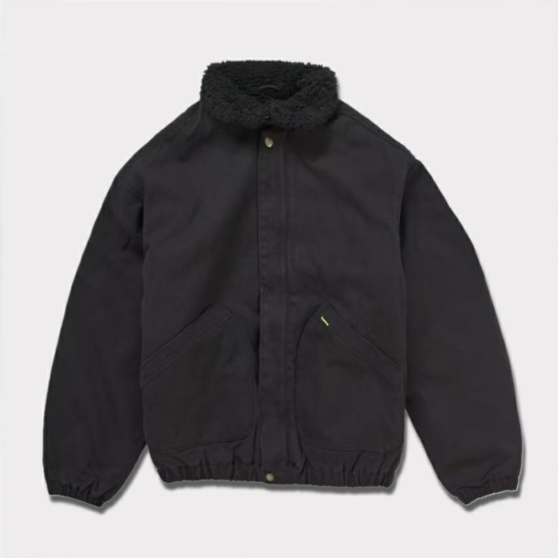 Supreme シュプリーム 2024AW Faux Shearling Lined Bomber Jacket　フォークスシアリングラインドボンバージャケット ブラック 黒