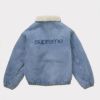 Supreme シュプリーム 2024AW Faux Shearling Lined Bomber Jacket　フォークスシアリングラインドボンバージャケット デニム