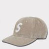 Supreme シュプリーム 2024AW Corduroy S Logo 6-Panel Cap コーデュロイSロゴ6パネルキャップ ストーン