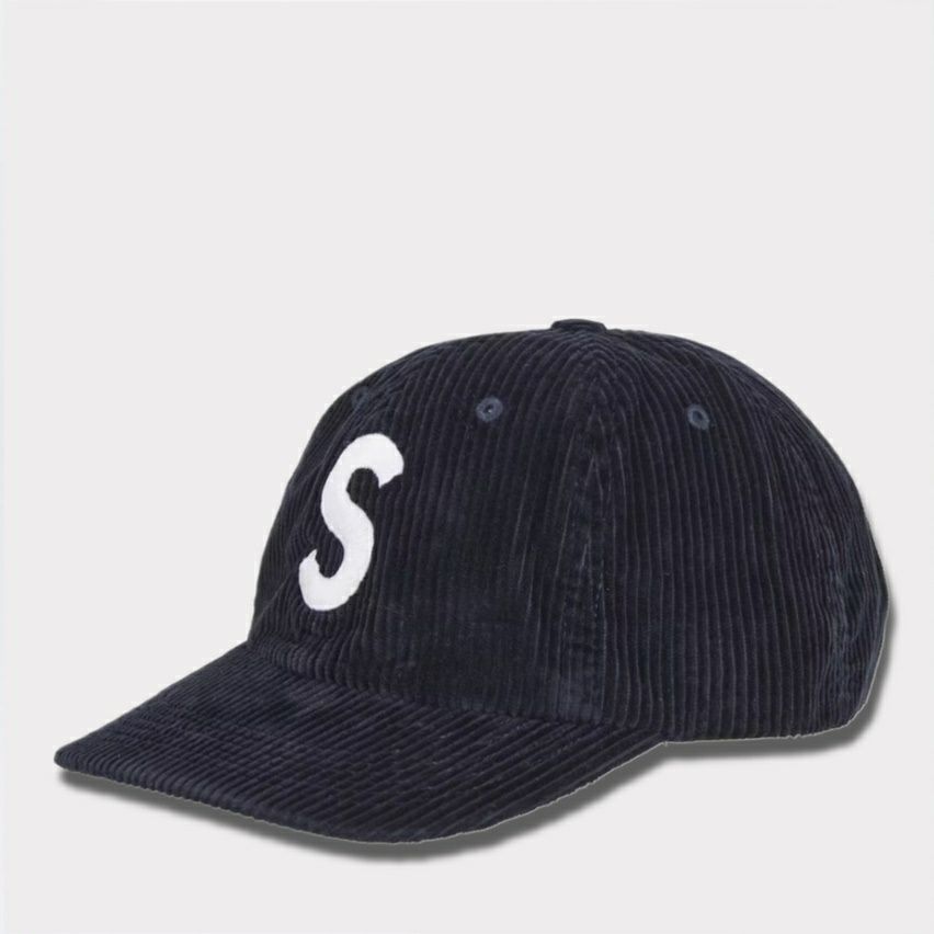Supreme シュプリーム 2024AW Corduroy S Logo 6-Panel Cap 