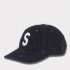 Supreme シュプリーム 2024AW Corduroy S Logo 6-Panel Cap コーデュロイSロゴ6パネルキャップ ネイビー 紺