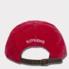 Supreme シュプリーム 2024AW Corduroy S Logo 6-Panel Cap コーデュロイSロゴ6パネルキャップ ブライトレッド 赤