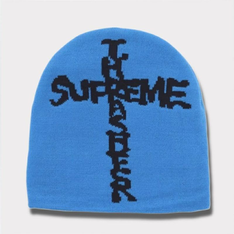 Supreme シュプリーム 2024AW Thrasher Beanie スラッシャービーニー ニット帽 ブライトブルー