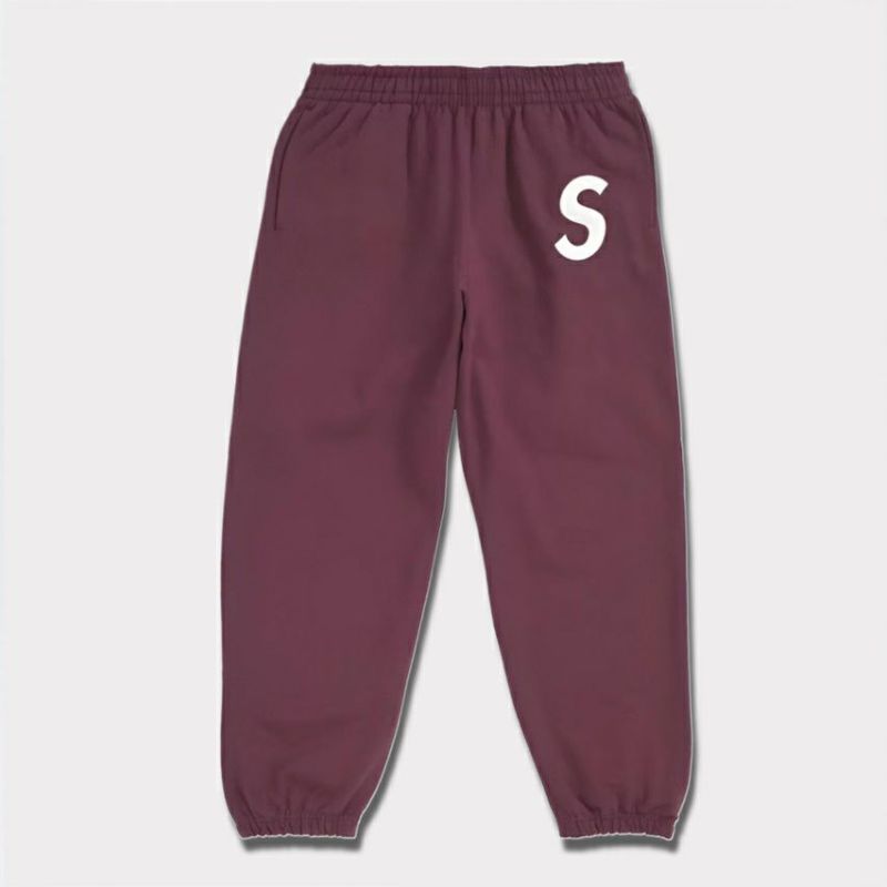 Supreme シュプリーム 2024AW S Logo Sweatpant Sロゴスウェットパンツ マルーン | Supreme(シュプリーム)オンライン通販専門店  Be-supremer I 新作2024AW販売中