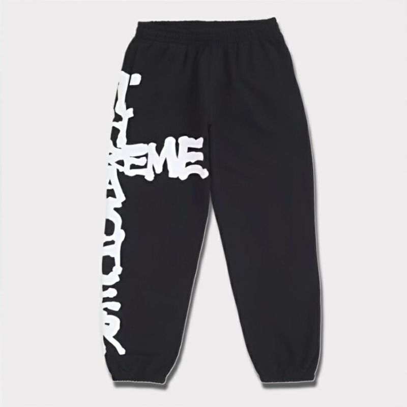 Supreme シュプリーム 2024AW Thrasher Sweatpant スラッシャースウェットパンツ ブラック　黒