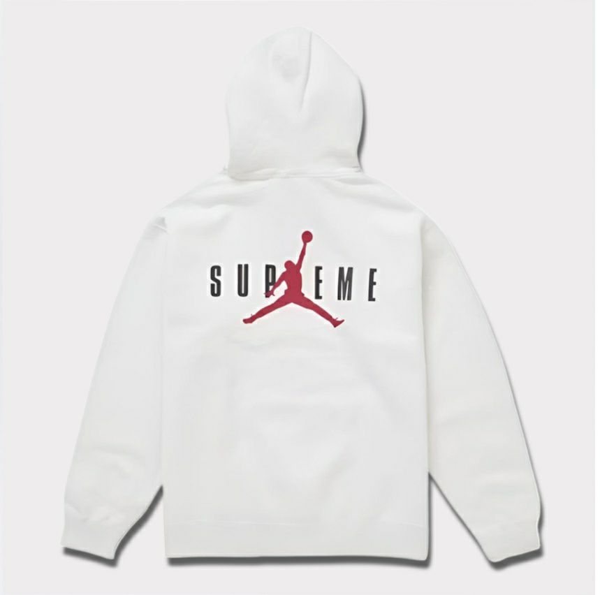 Supreme シュプリーム 2024AW Jordan Hooded Sweatshirt ジョーダンフードパーカー アッシュグレー 灰