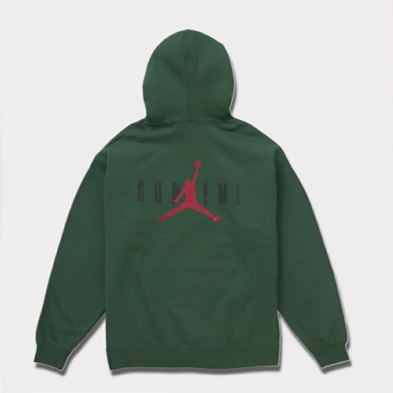 Supreme シュプリーム 2024AW Jordan Hooded Sweatshirt ジョーダンフードパーカー グリーン 緑