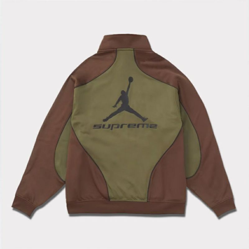 Supreme シュプリーム 2024AW Jordan Tricot Track Jacket ジョーダントリコットトラックジャケット オリーブ