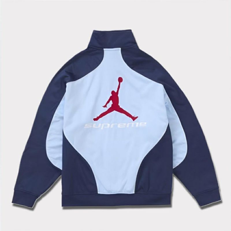 Supreme シュプリーム 2024AW Jordan Tricot Track Jacket ジョーダントリコットトラックジャケット ライトブルー  青