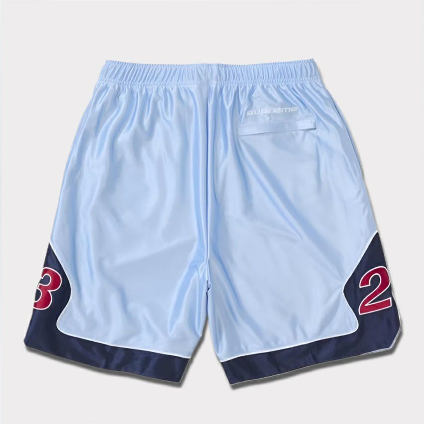 Supreme シュプリーム 2024AW Jordan Warm Up Short ジョーダンウォームアップショーツ ライトブルー 青