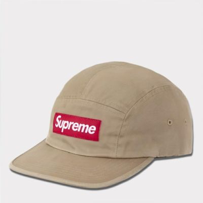 Supreme シュプリーム 2024AW Washed Chino Twill Camp Cap