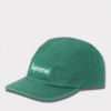 Supreme シュプリーム 2024AW Washed Chino Twill Camp Cap ウォッシュチノツイルキャンプキャップ　グリーン 緑