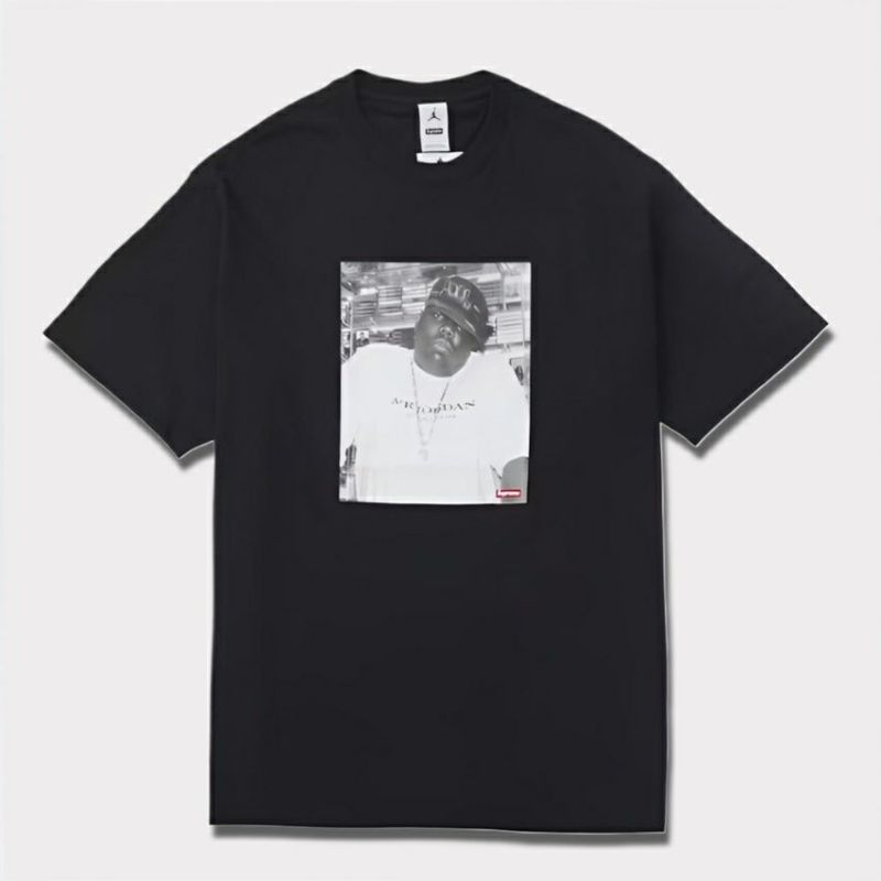 Supreme シュプリーム 2024AW Jordan Biggie S/S Top Tee ジョーダンビギーショートスリーブトップTシャツ ブラック 黒