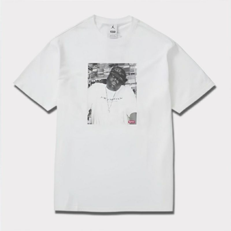 Supreme シュプリーム 2024AW Jordan Biggie S/S Top Tee ジョーダンビギーショートスリーブトップTシャツ ホワイト 白