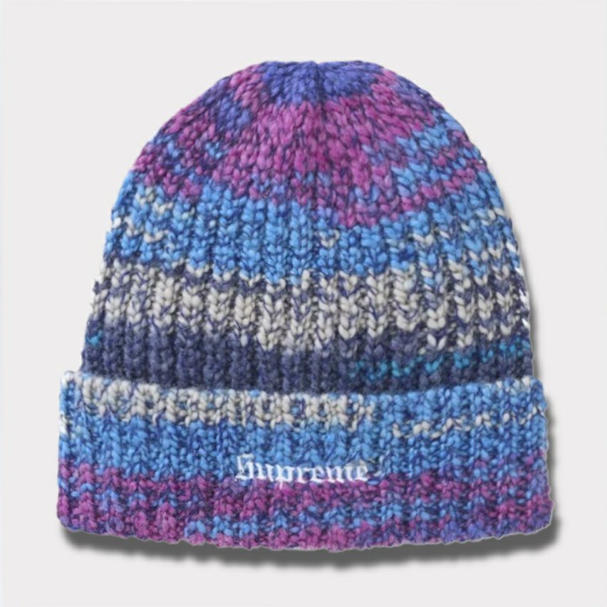 Supreme シュプリーム 2024AW Space Dye Stripe Beanie スペースダイ 