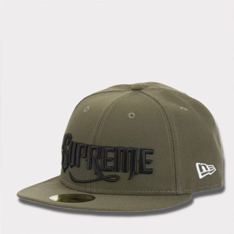 Supreme シュプリーム 2024AW Mister Cartoon New Era Capミスターカートゥーンニューエラキャップ 帽子 オリーブ