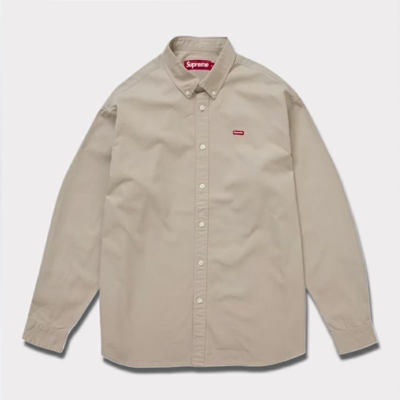 Supreme シュプリーム 2024AW Small Box Shirt スモールボックスシャツ ライトタン