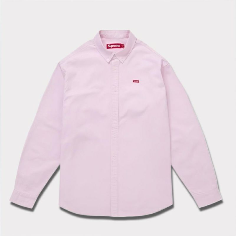 Supreme シュプリーム 2024AW Small Box Shirt スモールボックスシャツ ライトピンク