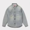 Supreme シュプリーム 2024AW Faux Shearling Lined Work Shirt フォークスシアリングラインドワークシャツ ウォッシュドインディゴデニム