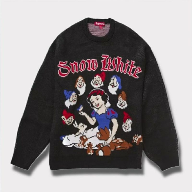 Supreme シュプリーム 2024AW Snow White Sweater スノーホワイトセーター ブラック 黒