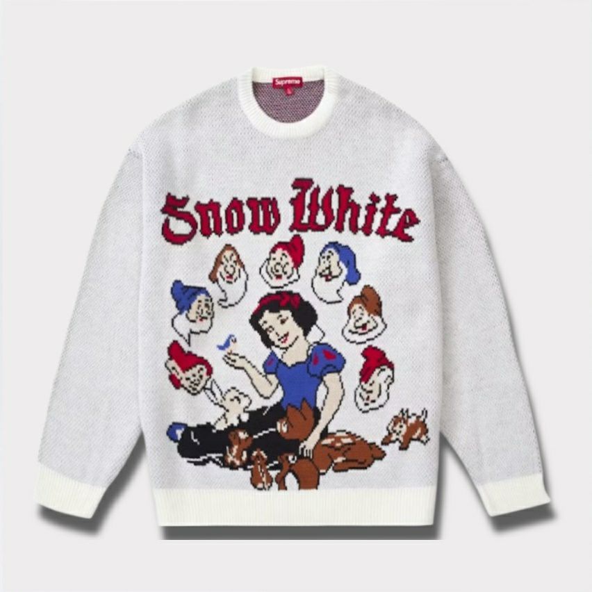Supreme シュプリーム 2024AW Snow White Sweater スノーホワイト 