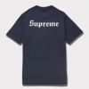 Supreme シュプリーム 2024AW Snow White Tee スノーホワイトTシャツ ネイビー 紺