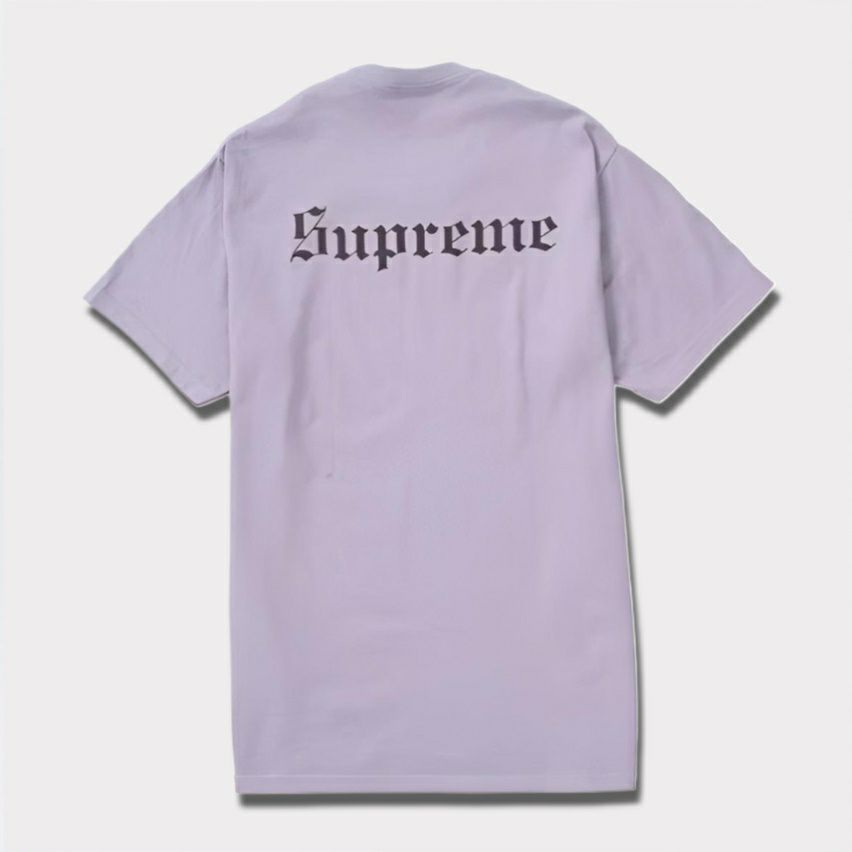 Supreme シュプリーム 2024AW Snow White Tee スノーホワイトTシャツ ダスティパープル 紫