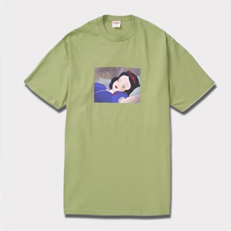 Supreme シュプリーム 2024AW Snow White Tee スノーホワイトTシャツ モス